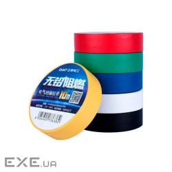 Ізоляційна стрічка CHINT 0.8мм*25мм*5м, Black, високовольтна самовул (NET2-11050-0,8мм*25мм*5м)
