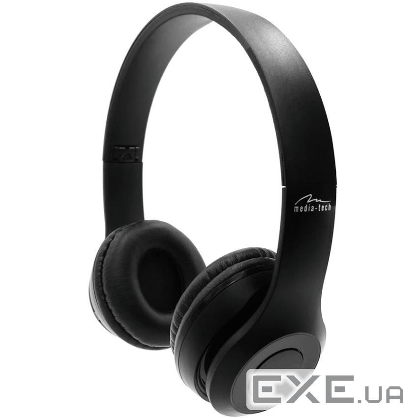 Навушники Media-Tech Epsilion Bluetooth Black (MT3591)
