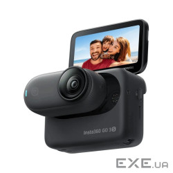 Екшн-камера Insta360 GO 3S Standard Edition 128 GB Midnight Black (6970357857494)