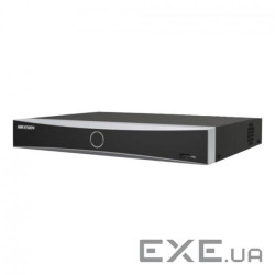 4-канальний PoE 1U K AcuSense 4K NVR Hikvision DS-7604NXI-K1/4P(B)