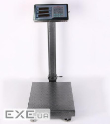 Ваги торговельні електронні TCS-150 (150кг), стійка, лічильником ціни