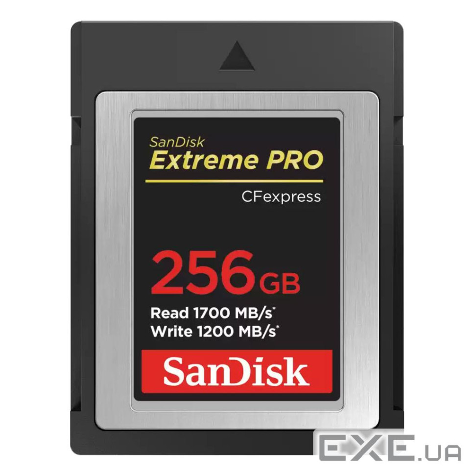 Карта пам'яті SanDisk 256GB CFexpress Extreme Pro (SDCFE-256G-GN4NN)