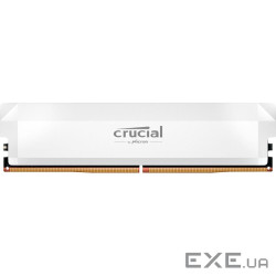 Модуль пам'яті CRUCIAL Pro Overclocking DDR5 6400MHz 16GB White (CP16G64C38U5W)