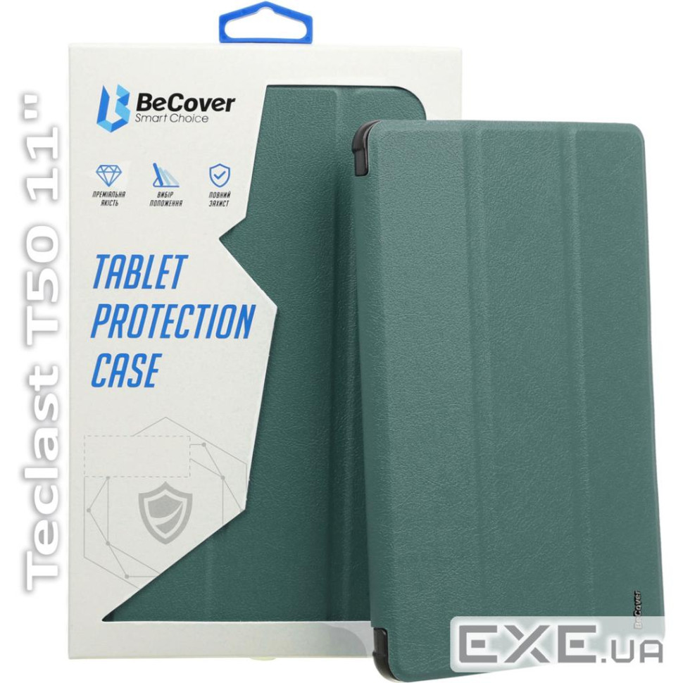 Чохол до планшета BeCover Smart Case Teclast T50 2022 11" Dark Green (709898)