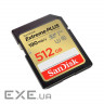Карта пам'яті SanDisk 512GB SDXC class 10 UHS-I Extreme Plus (SDSDXWV-512G-GNCIN)