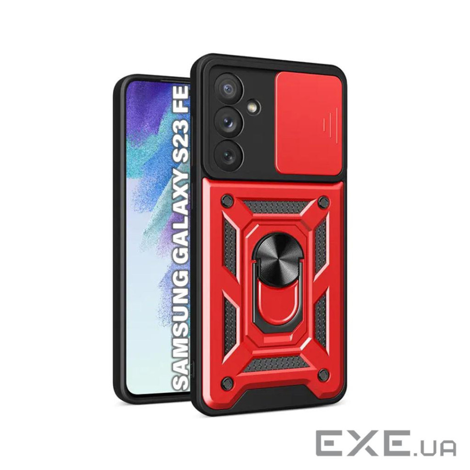Чохол до мобільного телефона BeCover Military Samsung Galaxy S23 FE SM-S711 Red (710662)