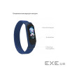 Ремешок для фитнес браслета Armorstandart Braided Solo Loop для Xiaomi Mi Band 4/5/6 Blue (ARM59178)