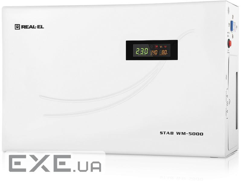 Стабілізатор напруги REAL-EL Stab WM-5000 (EL122400014)