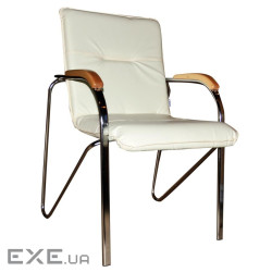 Офисный стул Примтекс плюс Samba chrome wood 1.007 S-82 Beige