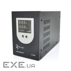 ИБП с правильной синусоидой Ritar SK-800VA (500W), DC:145-275V, AC:230V, LCD-дисплей, (RitarSK-500W)