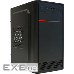 Корпус CASECOM GN-1714 Black 450W (GN-1714-450)