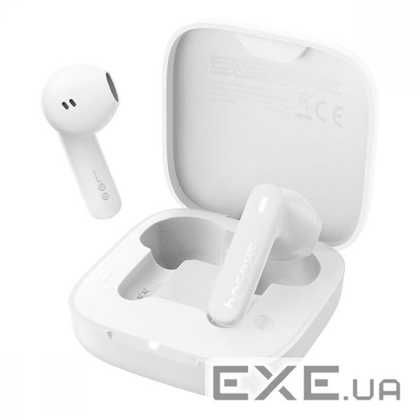 Безпровідні навушники Baseus Bowie E16 white (A00061900223-00)
