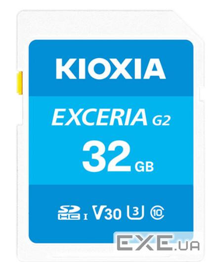 KIOXIA SD-Card Exceria 32GB Gen 2. (LNEX2L032GG4)