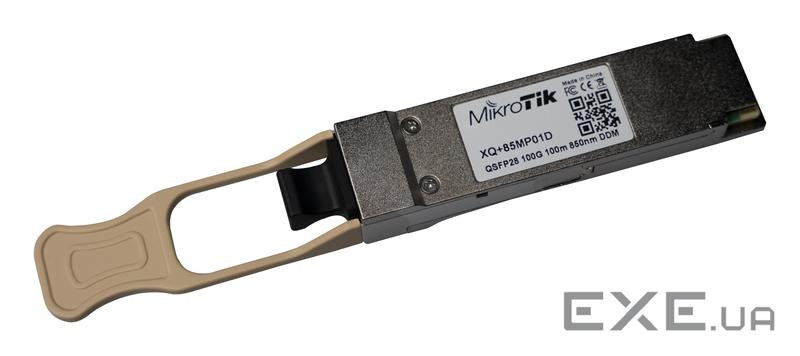 Модуль QSFP+ Mikrotik XQ+85MP01D (QSFP28, 100Gbit/s, MM, 100m, 850nm, MTP/MPO)