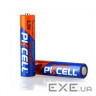 Батарейка лужна PKCELL 1.5V AAA/ LR03, 2 штуки у блістері ціна за блістер , Q12 (9300)