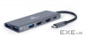 Концентратор Cablexpert USB-C 3-in-1 (HUB/HDMI/PD) (A-CM-COMBO3-01)
