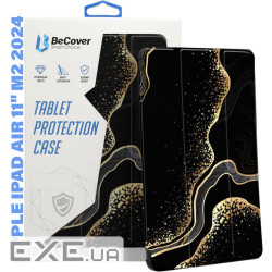 Чeхол-книжка BeCover Smart Case для Apple iPad Air 11" M2/M3 (2024/2025) Black Abstraction (711598)