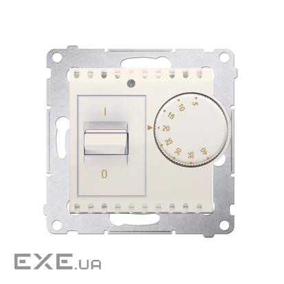 Регулятор температуры Premium с внутренним датчиком, 16A 230V, кремовый (DRT10W.02/41)