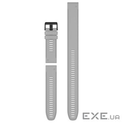 Ремінець до смарт-годинника Garmin 26mm QuickFit Powder Gray Silicone Band Band (010-12904-00)