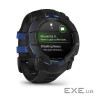 Смарт-годинник Garmin Instinct 3, 50mm, AMOLED, Black with Bolt Blue Accents, GPS сма (010-03020-03)