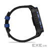 Смарт-годинник Garmin Instinct 3, 50mm, AMOLED, Black with Bolt Blue Accents, GPS сма (010-03020-03)
