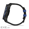 Смарт-годинник Garmin Instinct 3, 50mm, AMOLED, Black with Bolt Blue Accents, GPS сма (010-03020-03)