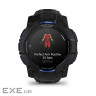 Смарт-годинник Garmin Instinct 3, 50mm, AMOLED, Black with Bolt Blue Accents, GPS сма (010-03020-03)