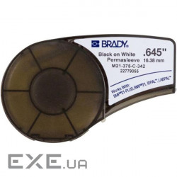 Brady label printer tape heat shrink tubing for cable, Ø 3.18 - 8.13 mm (M21-375-C-342)