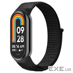 Ремінець до фітнес браслета Armorstandart для Xiaomi Smart Band 10/9/8 Black (ARM86894)