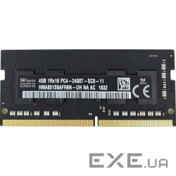 Модуль пам'яті HYNIX SO-DIMM DDR4 2400MHz 4GB (HMA851S6AFR6N-UH)