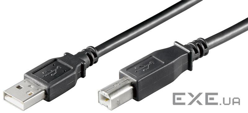 Кабель принтера Goobay USB2.0 A-B M/M 1.8m, AWG24+28 2xShielded D=4.2mm Cu (75.09.3596-1)