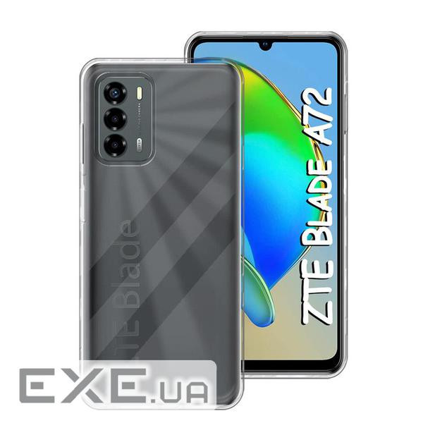 Чохол до мобільного телефона BeCover ZTE Blade A72 Transparancy (708657)