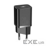 Зарядний пристрій Baseus Super Si 1C 20W With Cable Type-C/iP Black (TZCCSUP-B01)