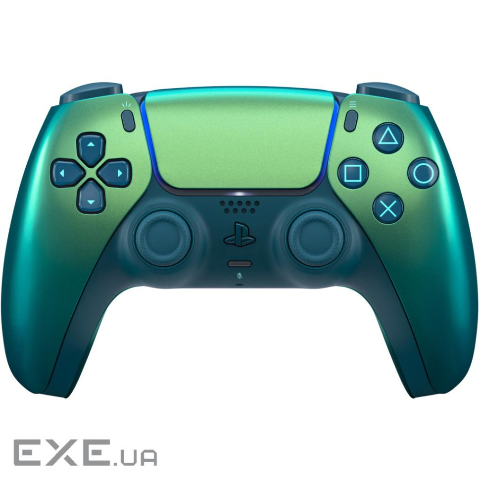 Геймпад Sony Playstation DualSense Bluetooth PS5 Chrome Teal (1000050603)