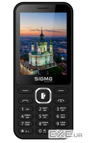 Мобільний телефон Sigma X-style 31 Power Type-C Black (4827798855010)