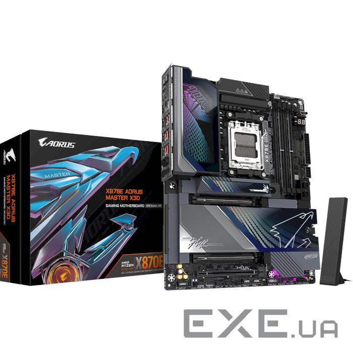 Материнська плата Gigabyte AORUS X870E Master X3D (X870E AORUS MASTER X3D)