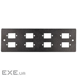 Лицьова панель 8SC Simplex для UA-FOBC-B, чорна (UA-FO8SCSB)