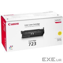 Картридж Canon 723 для LBP7750/LBP7750Cdn yellow (2641B002)