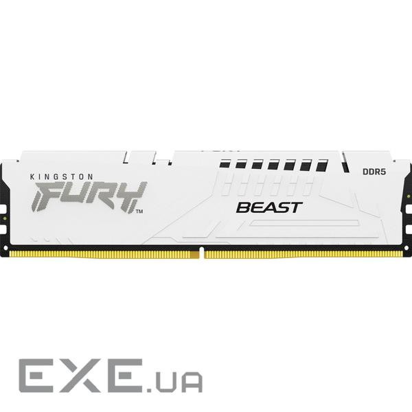 Модуль пам'яті KINGSTON FURY Beast EXPO White DDR5 5600MHz 32GB (KF556C36BWE-32)