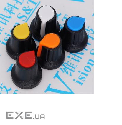 Ручка AG2 для багатооборотних прецезійних дротяних потенціометрів WH148, Yellow, 100шт в (AG2 WH148) (AG2 WH148)