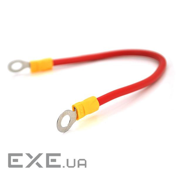 Перемичка (з&apos,єднувач) 250 мм 2,5 мм2 під болт М6 (6,3 (М6 250 мм 2,5 мм2 під болт) )