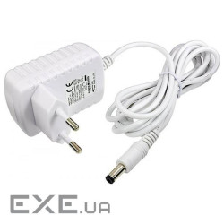 Імпульсний адаптер живлення 5В 1А (5Вт) штекер 5.5 / 2.5 довжина 1м, Q50, White (YT-0501) , Q50, White (YT-0501)