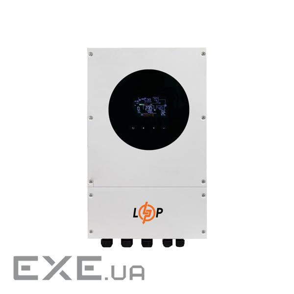 Гібридний сонячний інвертор (ДБЖ) LPW-V IV WP-6000VA (6000Вт) ) 48V 120A MPPT 120-450V ON-OFF (30595)