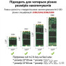 Кишеня Dynamode зовн. для M.2 SSD NVMe/SATA combo ч-з USB3.2 GEN2 Type-C безгвинт. ал (DM-CAD-SSD16)
