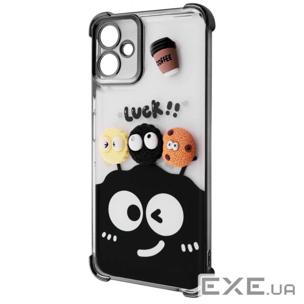 Чехол WAVE Winkie Samsung Galaxy A06 black/splash (64200 black/splash)