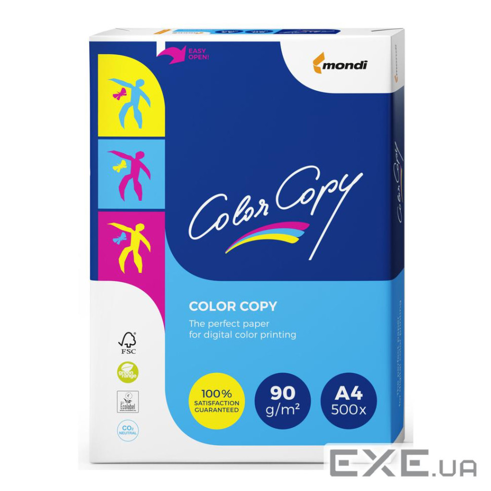 Папір Mondi Color Copy A4, 90г, 500sh (A4.90.CC)