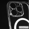 Чохол WAVE Premium Crystal Case with Magnetic Ring iPhone 15 Pro transparent (50844 transparent)