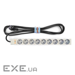 Блок розеток (9xSchuko), без вимикача DP-RP-09SCHU