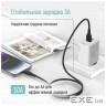 Дата кабель USB 2.0 AM to Lightning 1.0m 3A textured PVC black ColorWay (CW-CBUL094-BK)
