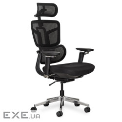 Офісне крісло Mealux S4 Air Fabric Black (HF-S4 F/B)